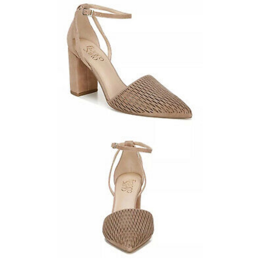 NEW Franco Sarto Heels Shoes Pumps Womens Taupe